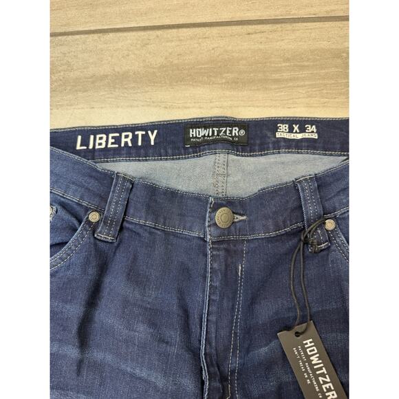 NWT Men's HOWITZER Liberty Tactical Relaxed Taper Jeans Men’s 38X34 - Picture 9 of 16